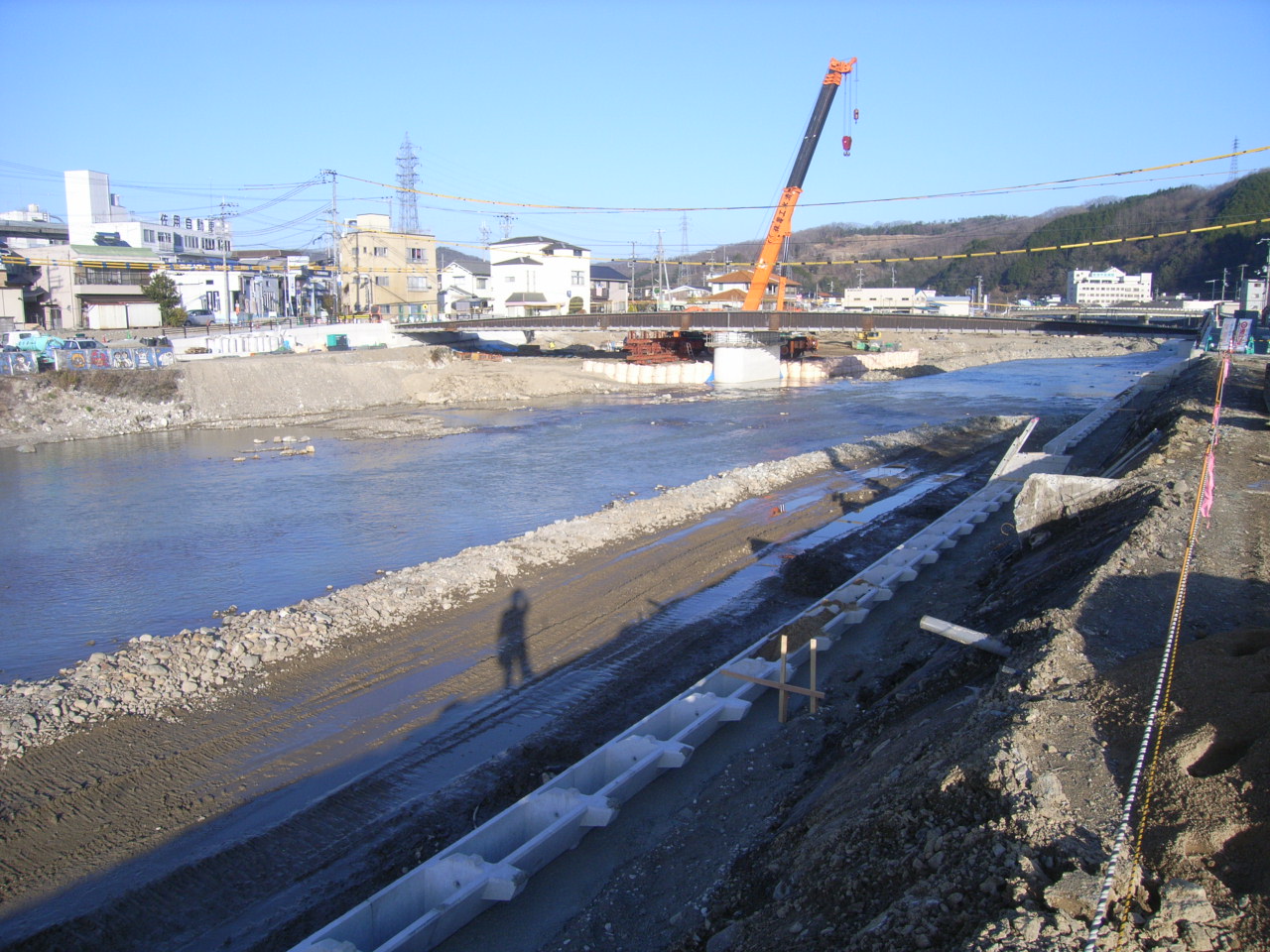 （二）千種川水系　佐用川佐用大橋下部工事　